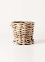 鉢カバー Gray Rattan(グレイラタン) 3号