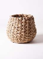 鉢カバー LushBasket(ラッシュバスケット) 8号鉢用 Natural