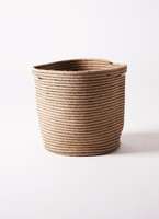 鉢カバー Rib Basket(リブバスケット) 8号鉢用 Natural